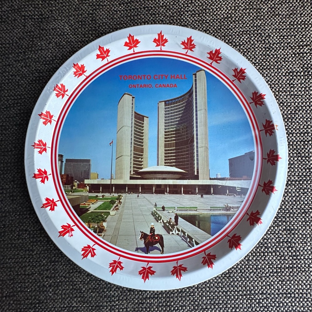 Toronto City Hall Souvenir Tray